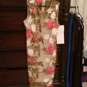 Calvin Klein floral dress